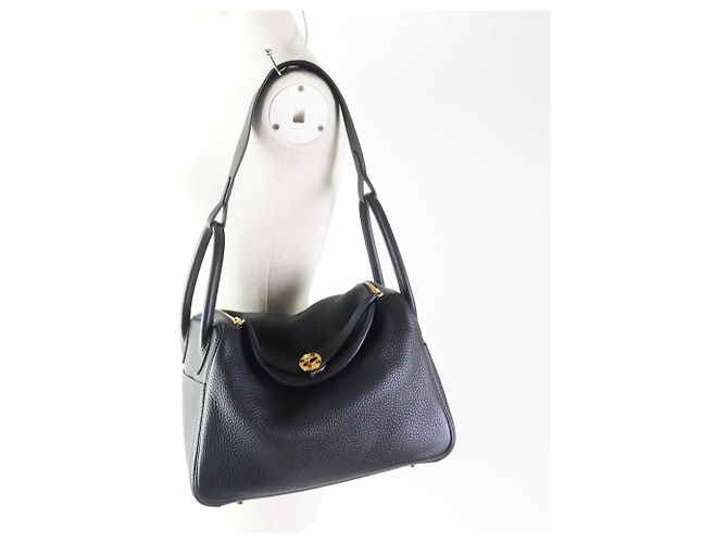 Hermès HERMES Lindy 30 Schultertasche Schwarz - Ansicht 3