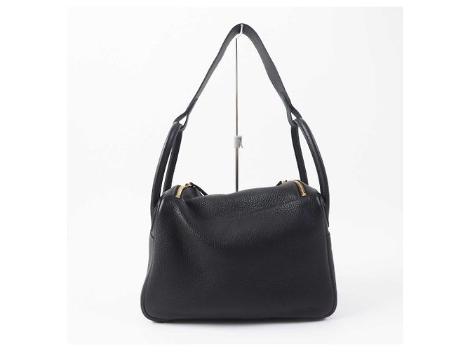 Hermès HERMES Lindy 30 Schultertasche Schwarz - Ansicht 4