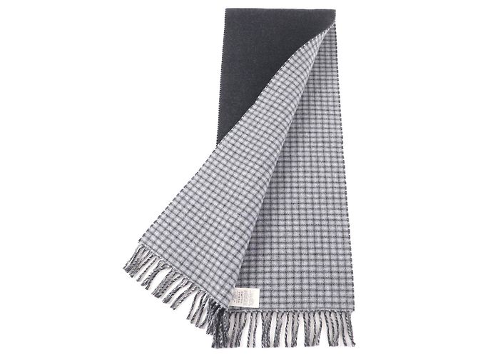 Sciarpa in misto lana e cashmere Fendi Marrone - vista 3