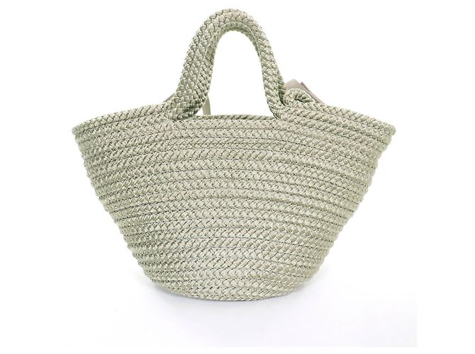 Borsa a cesta 2 in 1 con logo Balenciaga Ibiza Small Cachi - vista 3