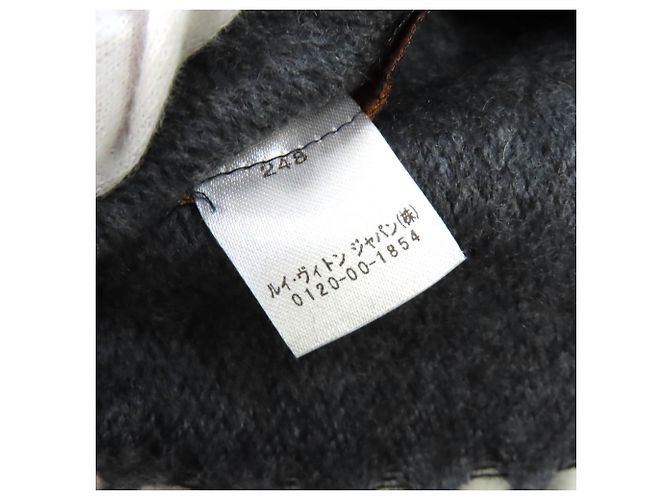 Stola in cashmere e lana Monogram Gradient Louis Vuitton Nero - vista 7