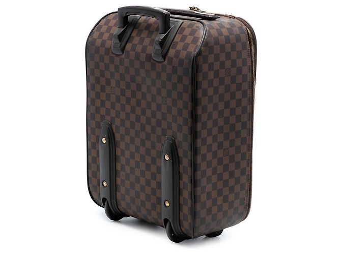 Louis Vuitton Pegase 45 Damier Ebene Marrone - vista 2