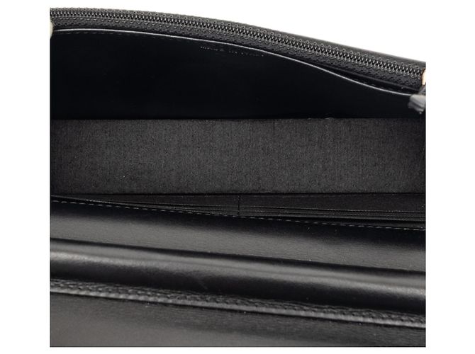 Chanel Black Quilted Caviar Boy Wallet on Chain - view 4