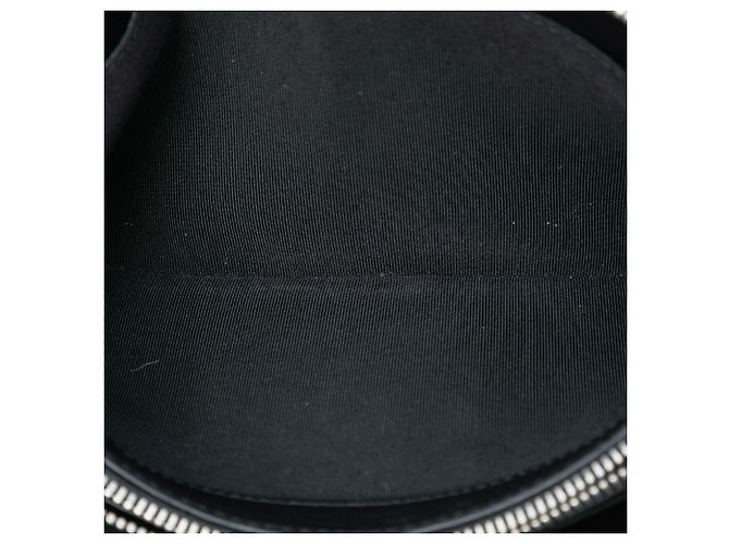 Clutch in agnello trapuntato nero CC di Chanel - vista 4