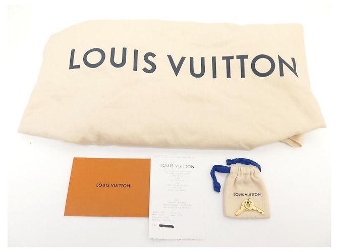 NOVO SACO DE MÃO LOUIS VUITTON KEEPALL 50 X NIGO M45975 CANVAS DENIM AZUL COURO Azul marinho - vista 18