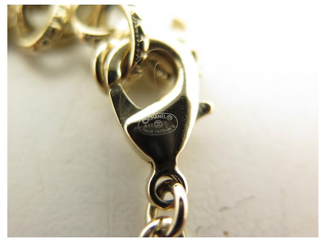 NUOVO COLLIER CHANEL SAUTOIR PIETRE MULTICOLORI LOGO CC D'oro - vista 6