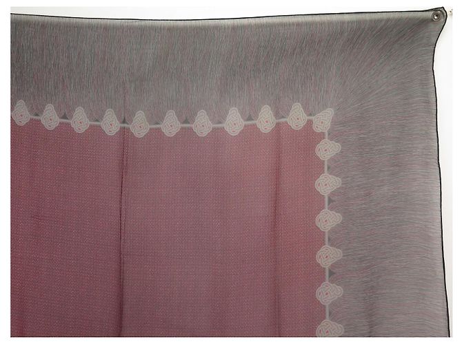 SCIALLE VINTAGE CHANEL 128X123 CM IN MUSLINA DI SETA SCIALLE IN SETA - vista 3