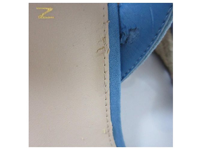 Autre Marque Sandali con zeppa in suede Cole Haan Blu - vista 10