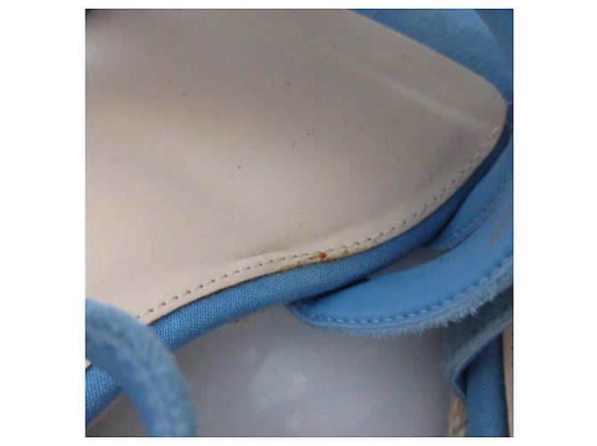 Autre Marque Sandali con zeppa in suede Cole Haan Blu - vista 14