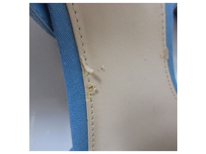 Autre Marque Sandali con zeppa in suede Cole Haan Blu - vista 9