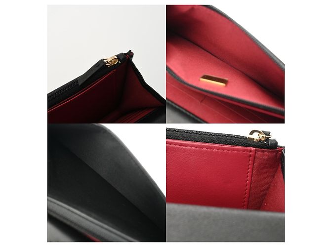 Cartera de cadena acolchada Chanel 19 Negro - vista 10