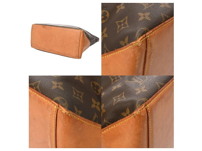 Borsa tote Cabas Mezzo in monogramma marrone Louis Vuitton - vista 6