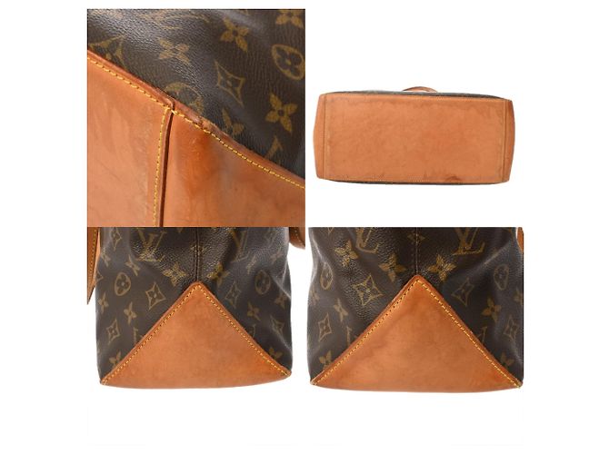 Borsa tote Cabas Mezzo in monogramma marrone Louis Vuitton - vista 7
