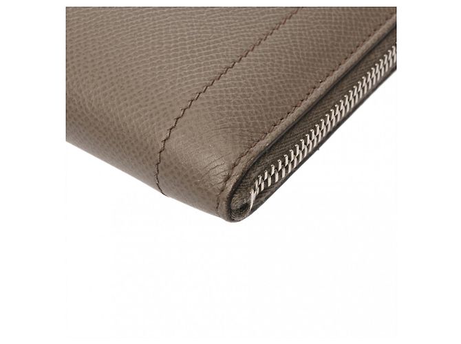 Borsa Clutch con Zip Hermès Taupe - vista 6