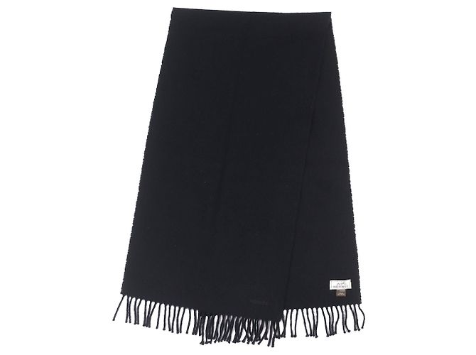 Stola in cashmere Hermès Nero - vista 2