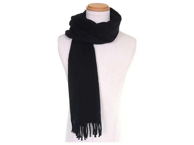 Stola in cashmere Hermès Nero - vista 3