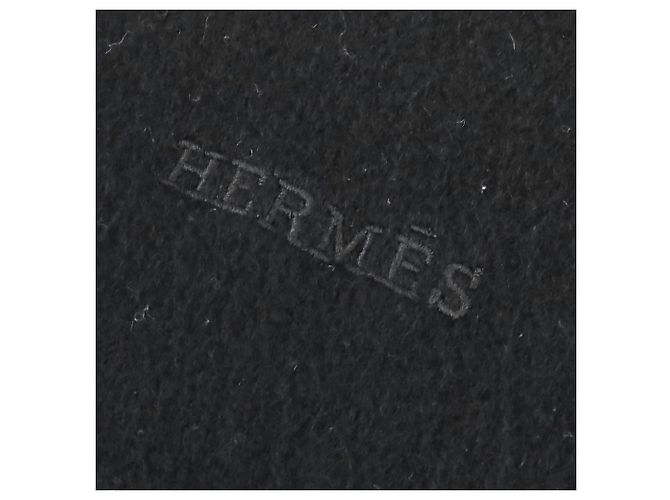 Stola in cashmere Hermès Nero - vista 6