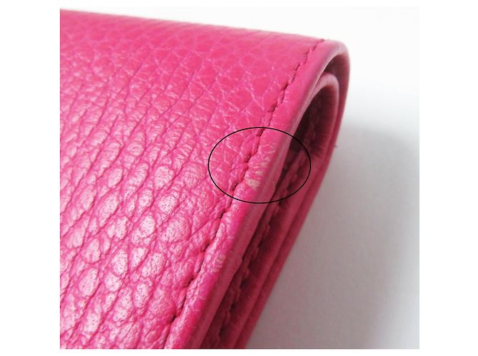 GUCCI 456126 GG Marmont Cartera Mini de Cuero - vista 13