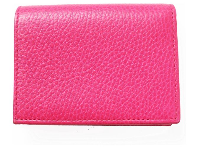 GUCCI 456126 GG Marmont Cartera Mini de Cuero - vista 3