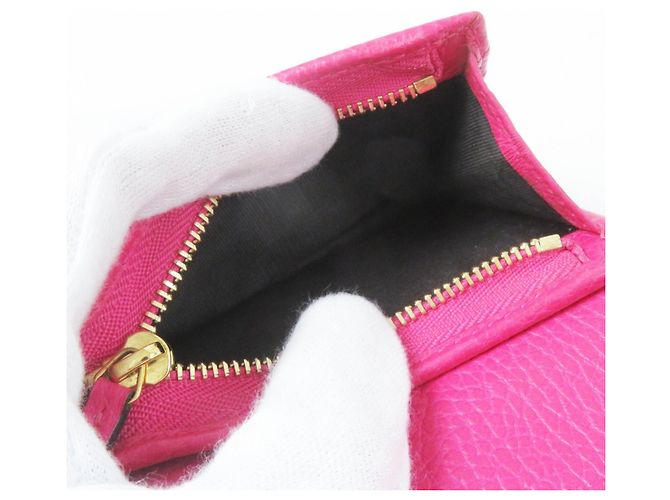 GUCCI 456126 GG Marmont Cartera Mini de Cuero - vista 8