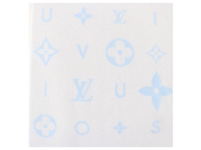 Graceful Stola in cashmere Louis Vuitton Reykjavik 2.0 Blu - vista 4