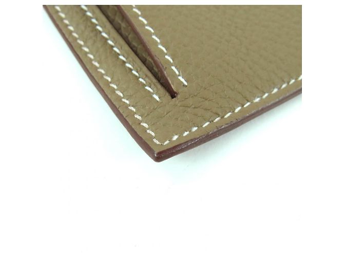 Hermès Borsa in pelle Togo Etoupe HERMES Taupe - vista 6