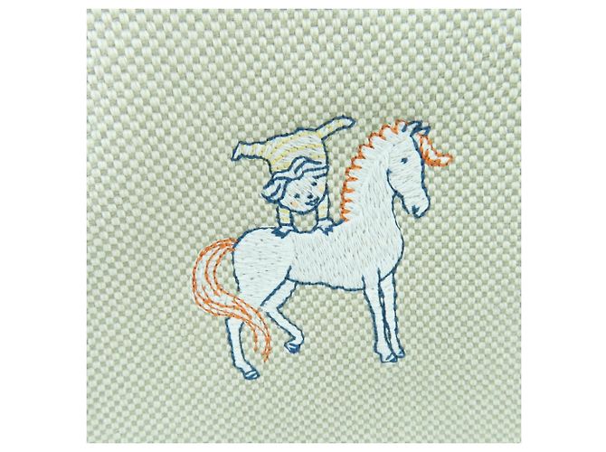 Hermès Borsa Tote Cabriole HERMES Grigio - vista 9