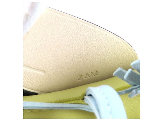 Hermès HERMES Charm Rodeo Pegasus MM Crudo Giallo Blu chiaro - vista 10