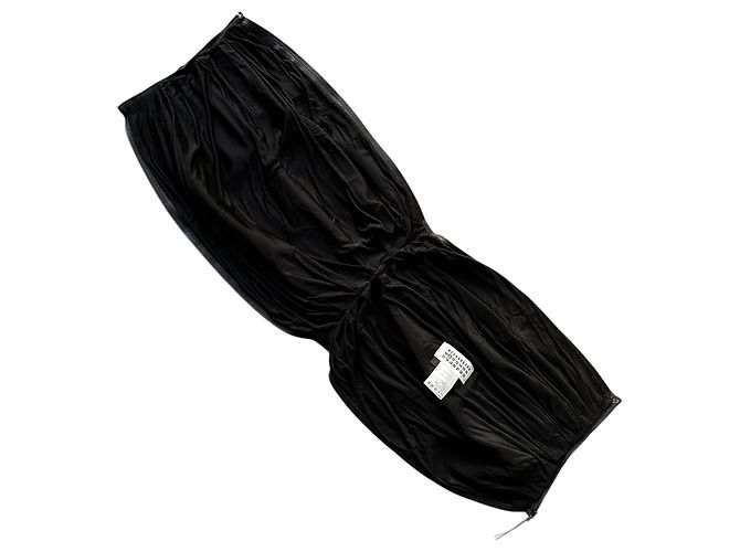 Maison Martin Margiela Gürtel aus Lammleder Schwarz - Ansicht 5