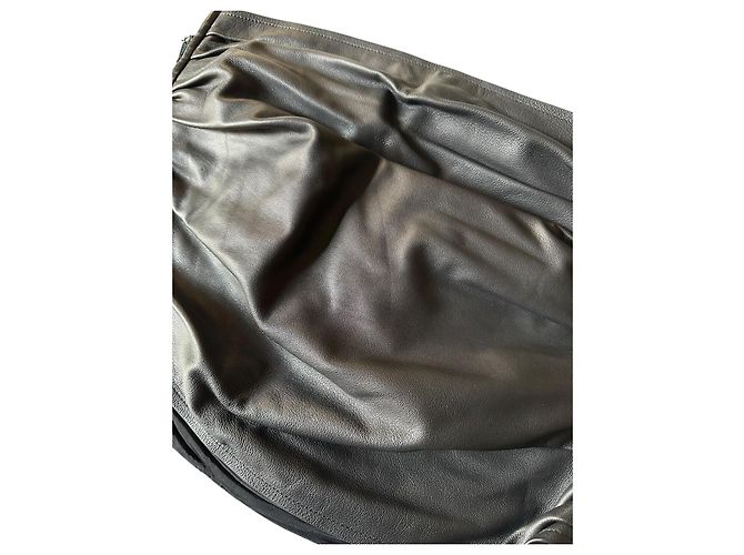 Maison Martin Margiela Gürtel aus Lammleder Schwarz - Ansicht 9