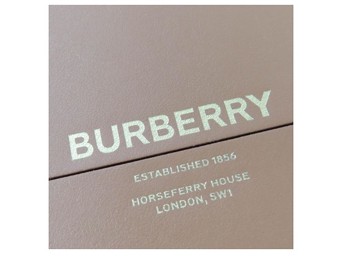 Borsa a spalla in pelle con logo Grace di Burberry Marrone - vista 10