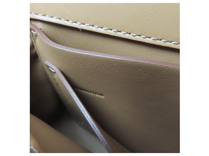Borsa a spalla in pelle con logo Grace di Burberry Marrone - vista 12
