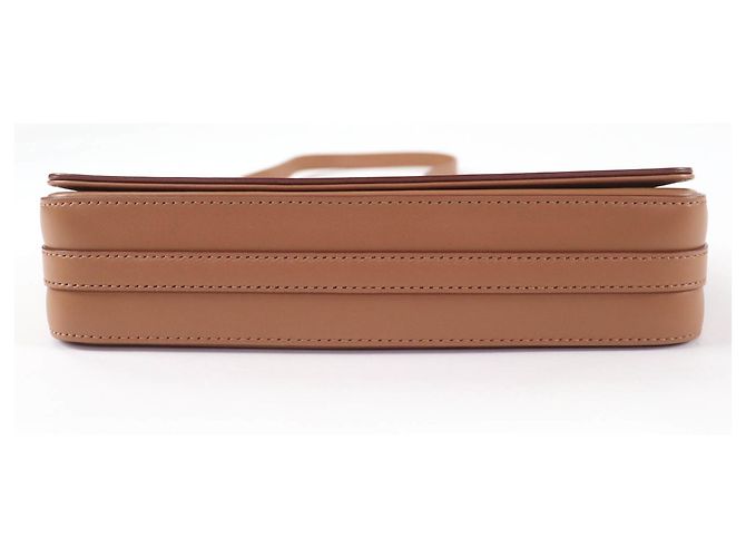 Borsa a spalla in pelle con logo Grace di Burberry Marrone - vista 4