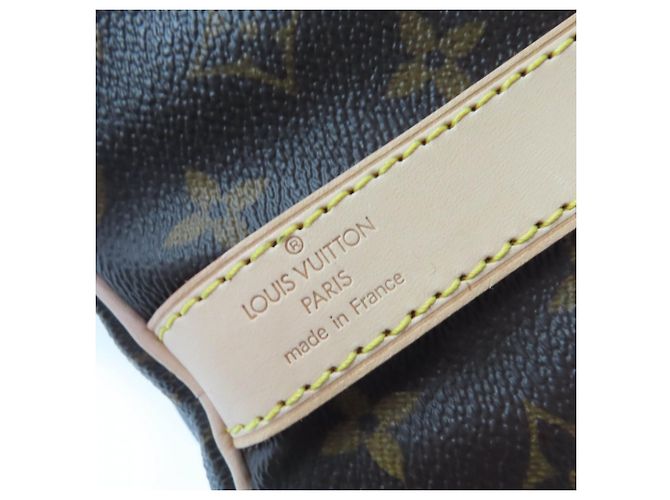 Borsa Boston Keepall Bandoulière 55 Louis Vuitton Marrone - vista 12