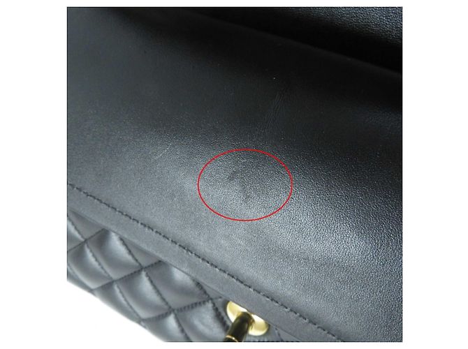 Borsa a Spalla Chanel A01112 Matelassé 25 in Pelle di Agnello Nero - vista 18