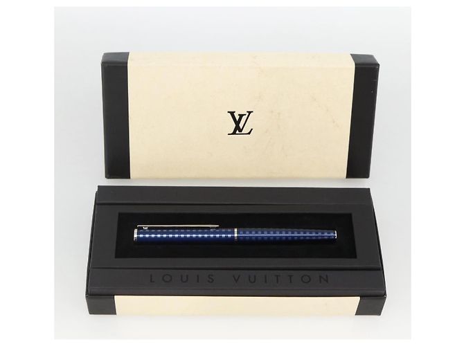 Louis Vuitton Jet Rack Metallstift blau N79155 LV Auth AMZ191A - Ansicht 12