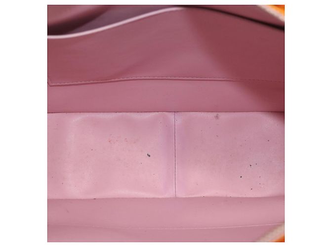 LOUIS VUITTON Borsa Columbus Monogram Vernis Rosa Marshmallow M91032 Auth th6658 - vista 11