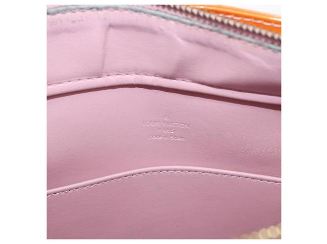 LOUIS VUITTON Borsa Columbus Monogram Vernis Rosa Marshmallow M91032 Auth th6658 - vista 20