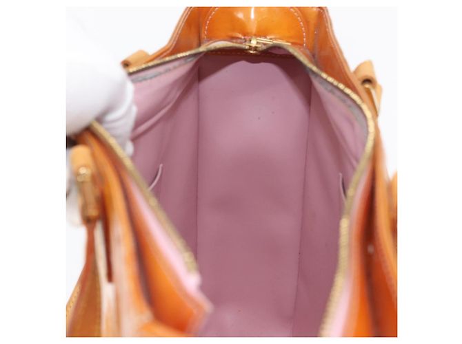 LOUIS VUITTON Borsa Columbus Monogram Vernis Rosa Marshmallow M91032 Auth th6658 - vista 21