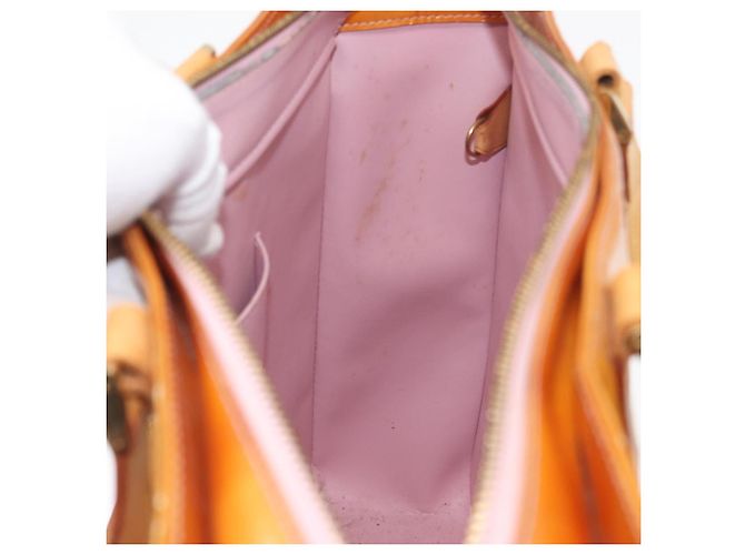 LOUIS VUITTON Borsa Columbus Monogram Vernis Rosa Marshmallow M91032 Auth th6658 - vista 22