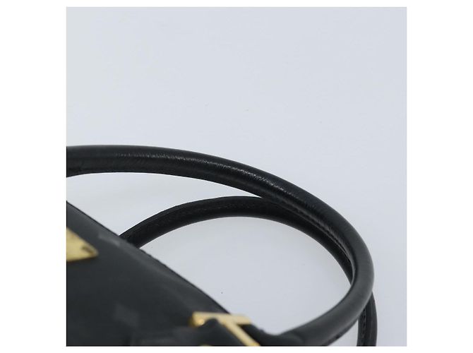 Borsa MCM Logogram Vicetos PVC Nero Oro Auth BA11589 D'oro - vista 8