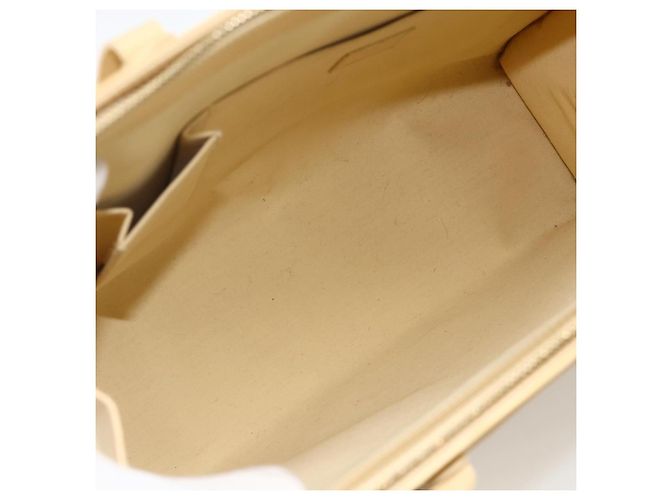 LOUIS VUITTON Borsa Tote Epi Croisette GM Vaniglia M5250A LV Auth ka3320 - vista 11