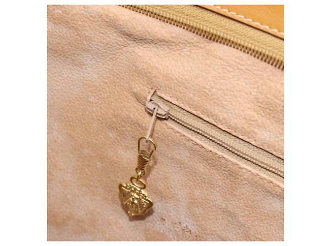 GUCCI Tote Bag PVC Canvas Beige Gold Auth ep13692 Golden - Ansicht 21
