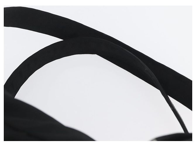 Zaino GUCCI in nylon nero argento 003 0242 Auth 173884 - vista 15