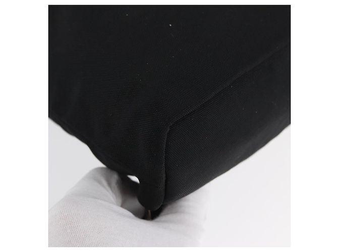Zaino GUCCI in nylon nero argento 003 0242 Auth 173884 - vista 16
