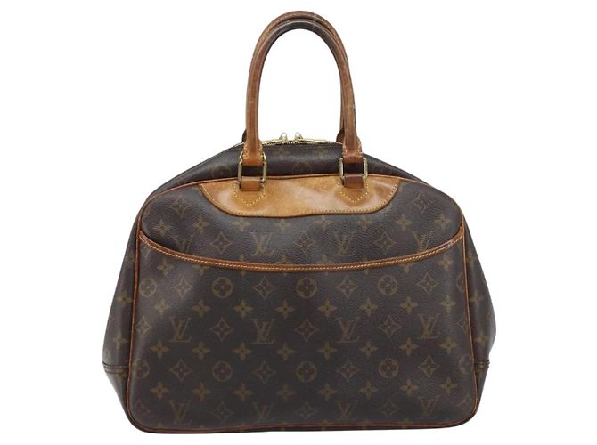 LOUIS VUITTON Borsa a Mano Monogram Deauville M47270 LV Auth BA11692 Monogramma - vista 13