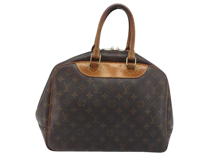 LOUIS VUITTON Borsa a Mano Monogram Deauville M47270 LV Auth BA11692 Monogramma - vista 2