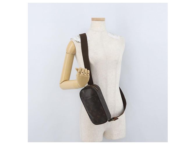 LOUIS VUITTON Pochette Gange Monogram Borsa a Spalla M51870 LV Auth ka3268 Monogramma - vista 22