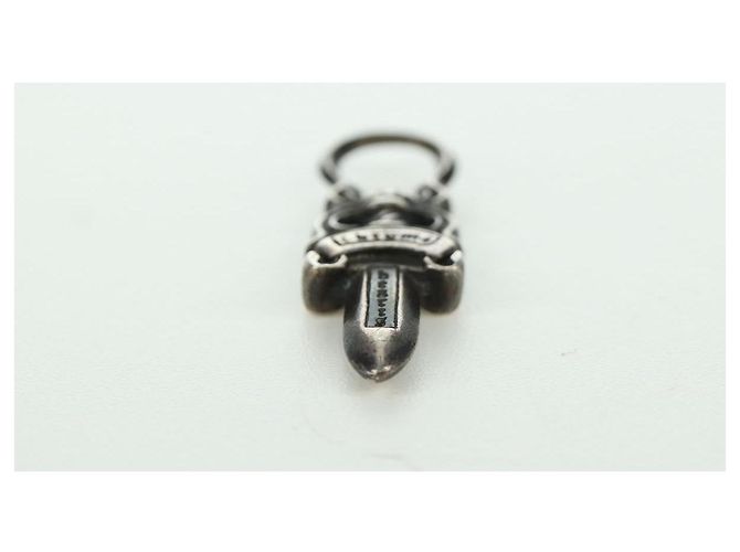 Pendente Daga Chrome Hearts Top Ag925 Argento Auth AMZ116SM - vista 12