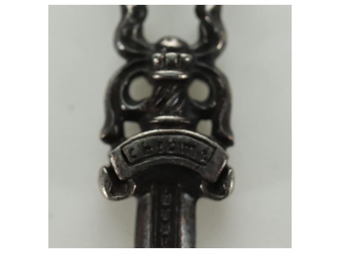 Pendente Daga Chrome Hearts Top Ag925 Argento Auth AMZ116SM - vista 3